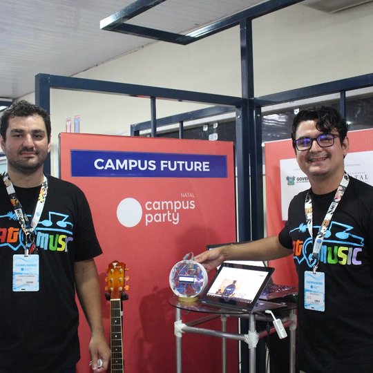 #30333 Dispositivo para ensinar música a surdos é premiado na Campus Party Natal