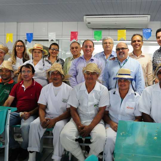 #30345 Gestores do IFRN visitam refeitório do Campus Natal-Central