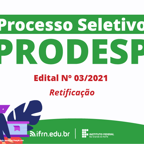 #30441 IFRN retifica edital para professores instrutores