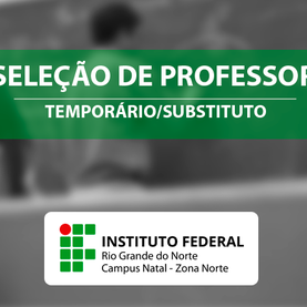 #30575 Abertas as inscrições para vaga para professor substituto