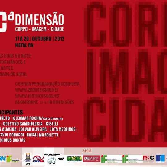 #30710 20ª Dimensão: corpo - imagem - cidade acontece no Câmpus Natal-Central