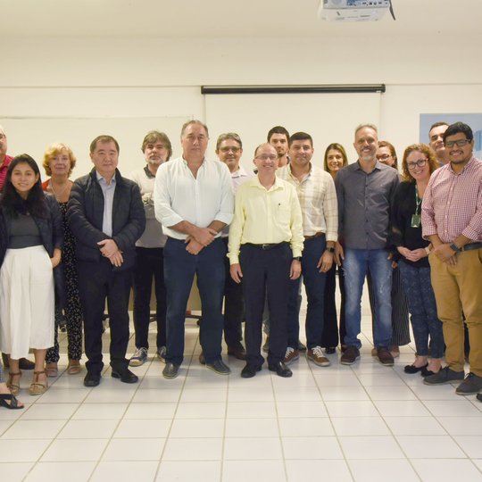 #30770 IFRN recebe visita de professores de sete países da Europa e América Latina