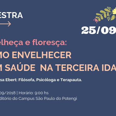 #30849 São Paulo do Potengi realizará palestra sobre saúde na terceira idade
