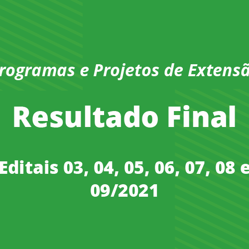 #30931 Proex divulga resultado final das propostas de projeto