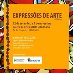 #30937 Campus Cidade Alta recebe exposição “Expressões de Arte”, de Nil Morais