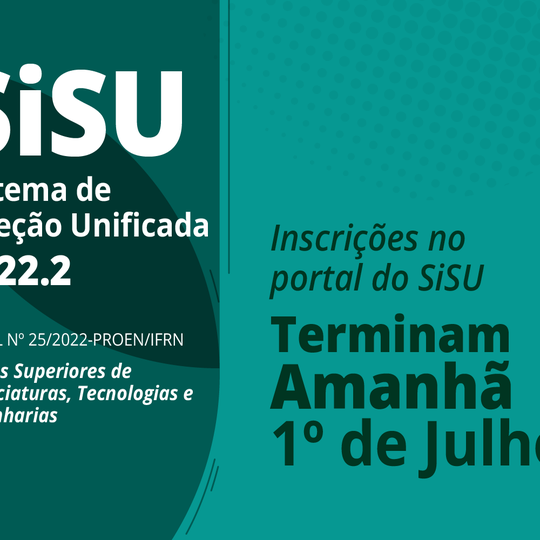 #30997 Inscrições para cursos superiores de graduação vão até sexta-feira (1º)
