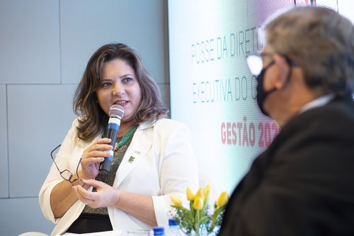Sônia Regina de Souza Fernandes, presidente do Conif
