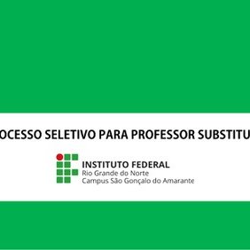 #31132 Divulgada lista de inscritos para professor substituto