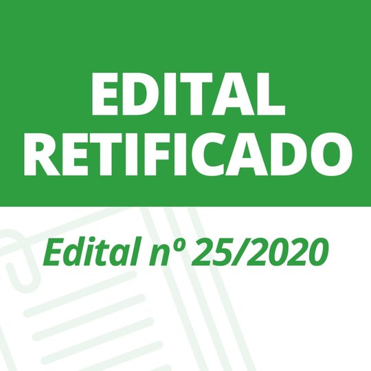 #31168 Retificado edital para Cursos Técnicos Subsequentes EaD