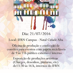 #31261 IFRN Cidade Alta promove  1º ArtCal