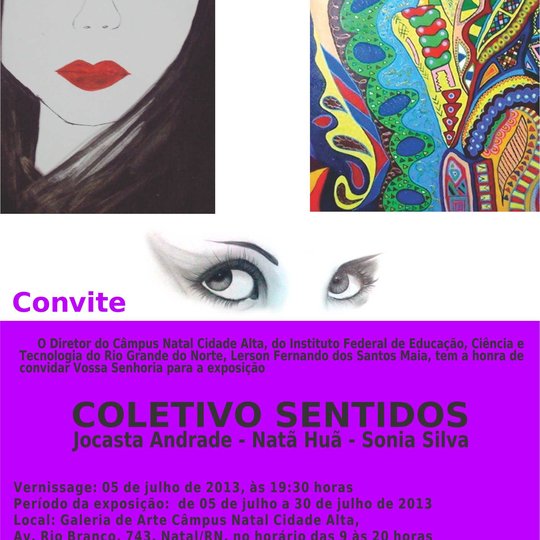 #31428 Exposição “Coletivo Sentidos” mostrará produção de alunos