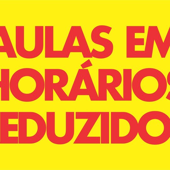 #31431 Turno vespertino terá horários de aulas reduzidos