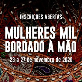 #31594 Programa Mulheres Mil oferece curso gratuito de bordado à mão
