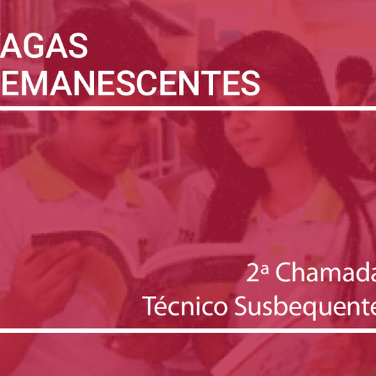 #31629 Seac divulga segunda chamada para os cursos técnicos subsequentes