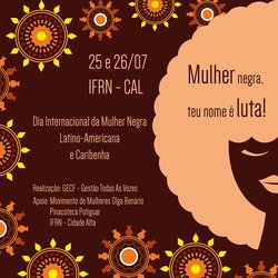 #31645 Evento celebra o Dia Internacional da Mulher Negra Latino-Americana e Caribenha