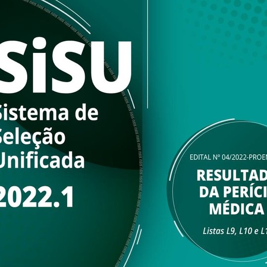 #31861 Divulgado resultado da Perícia Médica de Curso Superior de Graduação