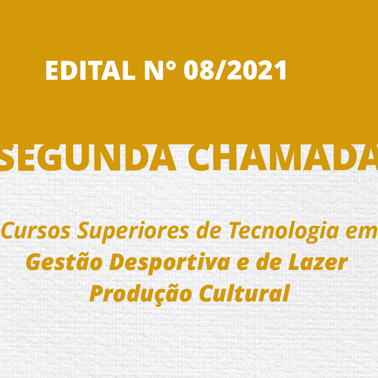 #31916 Campus abre segunda chamada para Cursos Superiores