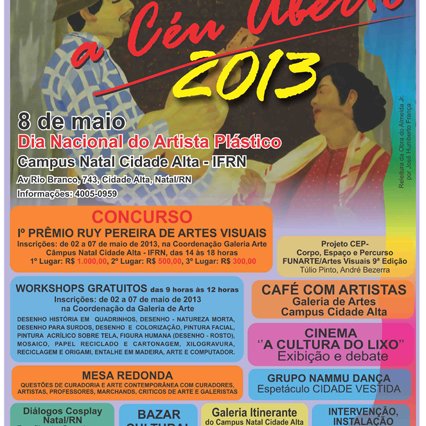 #32039 IFRN Cidade Alta lança 1º PRÊMIO RUY PEREIRA DE ARTES VISUAIS