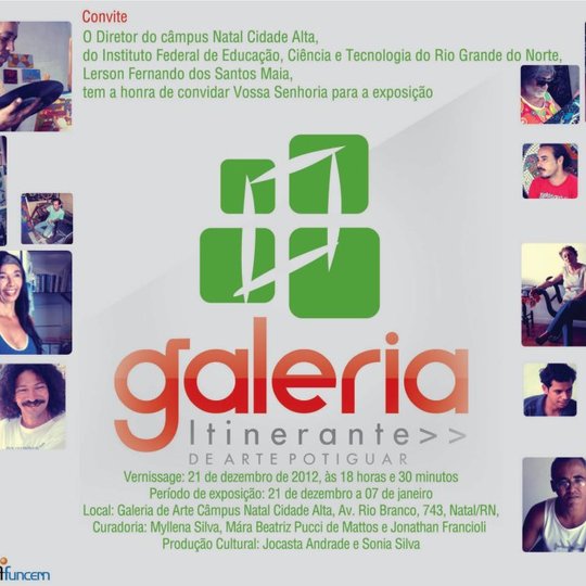 #32184 Próximas paradas da Galeria Itinerante de Arte Potiguar