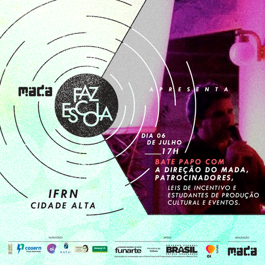 #32232 Projeto “Mada faz Escola” acontece hoje no IFRN Cidade Alta