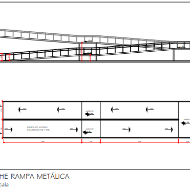 #32268 Obras de acessibilidade: Nova rampa do Campus inicia últimas etapas de construção