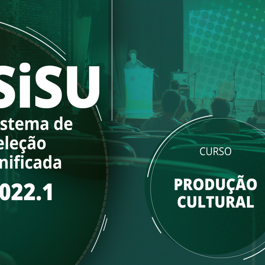 #32430 Conheça a Tecnologia em Produção Cultural