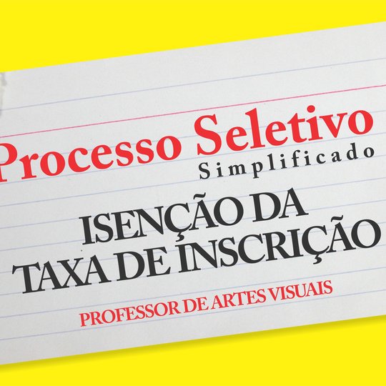 #32630 Lista de isentos da taxa de inscrição é divulgada
