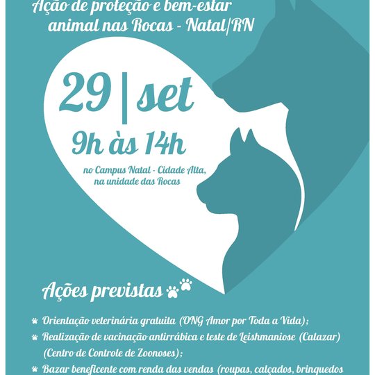 #32775 Campus promove ação de proteção e bem-estar animal no sábado (29)