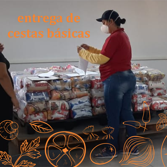 #32791 Encerrada a primeira etapa de doação de cestas básicas aos estudantes
