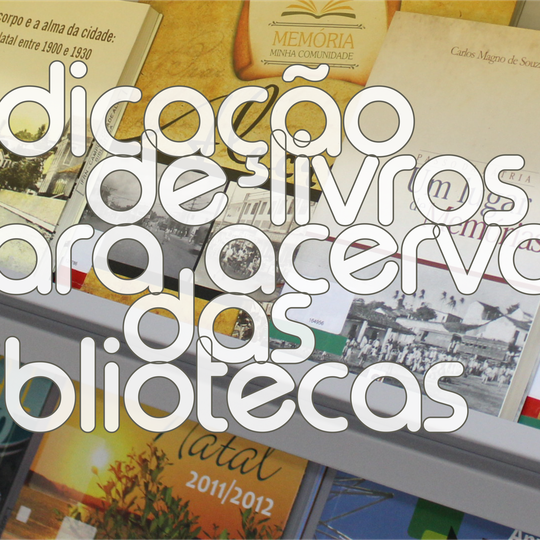#32836 Estudantes e servidores podem indicar livros para acervo bibliográfico do Campus