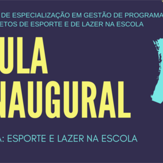 #32881 Aula inaugural de especialização acontecerá nesta segunda-feira