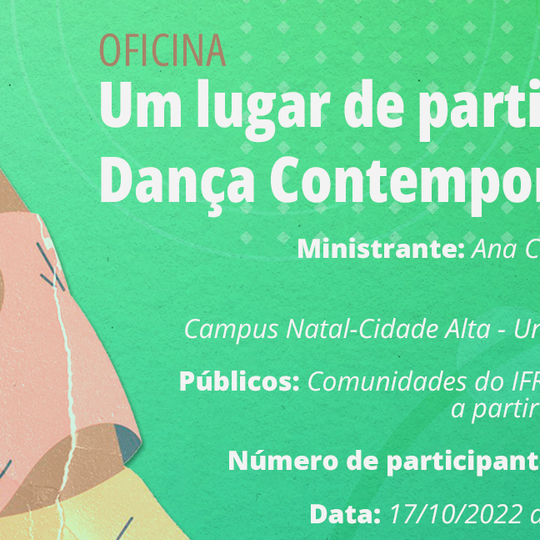#33020 Campus será palco de oficina de dança gratuita