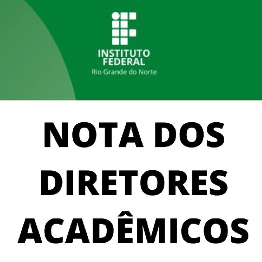 #33085 Diretores Acadêmicos emitem 'Nota de Apoio a Estudantes'