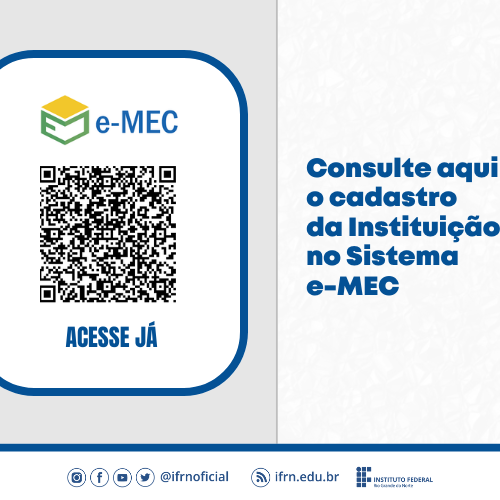 #33131 IFRN adequa Portal às exigências do Ministério da Educação