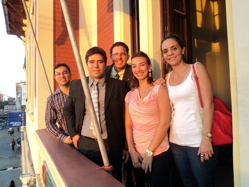 Equipe do IFB durante visita ao Campus Cidade Alta. Foto: Joanisa Prates
