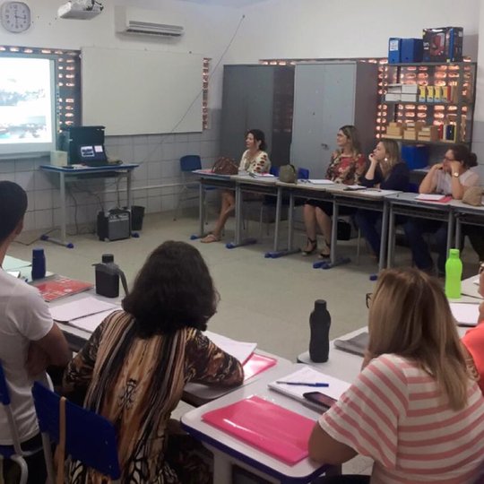 #33365 Campus participa da Semana Pedagógica da Escola Municipal Professor Arnaldo Monteiro