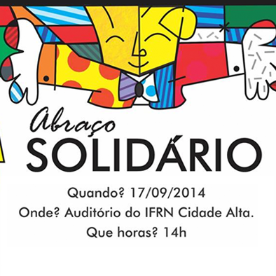 #33505 Alunos do IFRN Cidade Alta promovem campanha “Abraço Solidário”