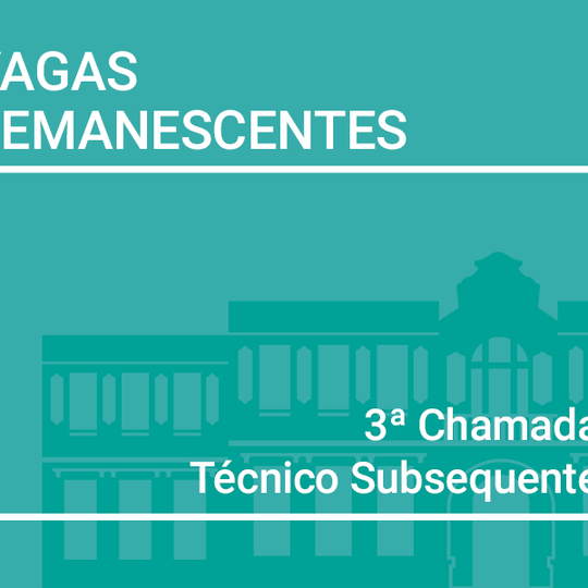 #33535 Divulgada a terceira chamada de vagas remanescentes para o curso Guia de Turismo