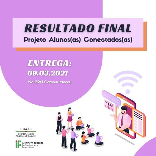 #33593 Serviço Social divulga resultado final do Projeto Alunos (as) Conectados (as)