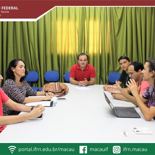 #33666 IFRN Macau e 6ª DIREC realizam encontro para estabelecer Acordo de Cooperação