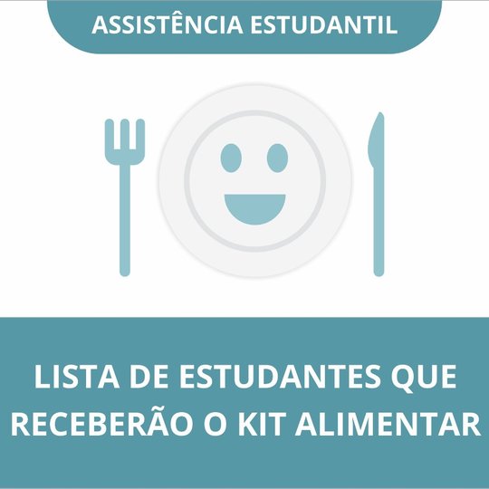 #33678 Divulgada 2º chamada da lista de suplentes para entrega dos kits de alimentos