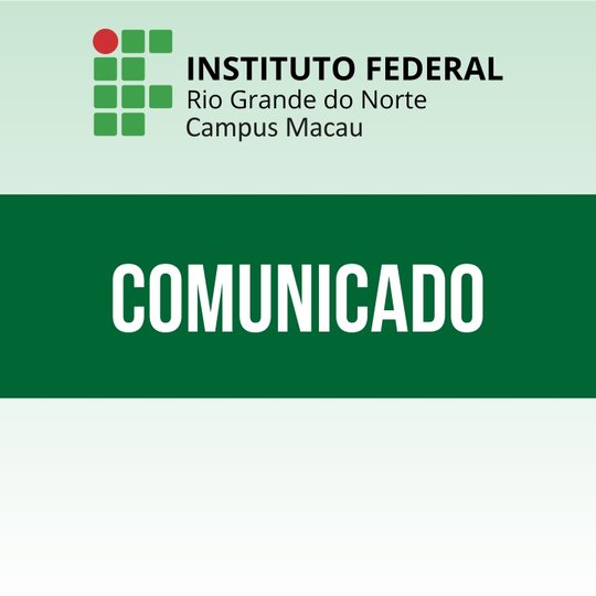 #33759 IFRN divulga Edital Nº. 42/2018