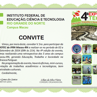 #33827 IV Expotec acontece na primeira semana de setembro