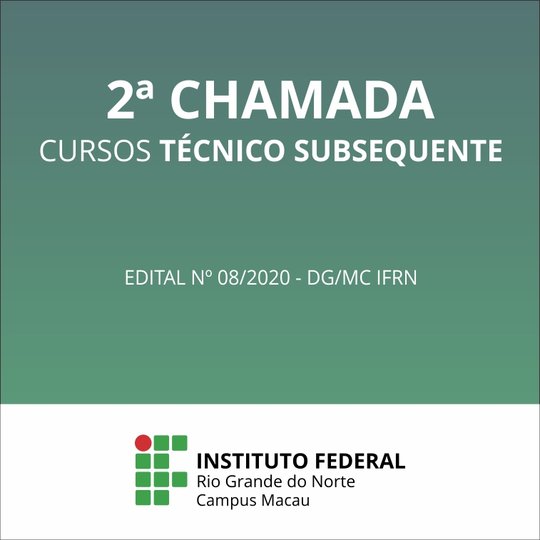 #33858 Divulgada 2ª chamada de vagas remanescentes para curso Técnico em Recursos Pesqueiros na forma Subsequente
