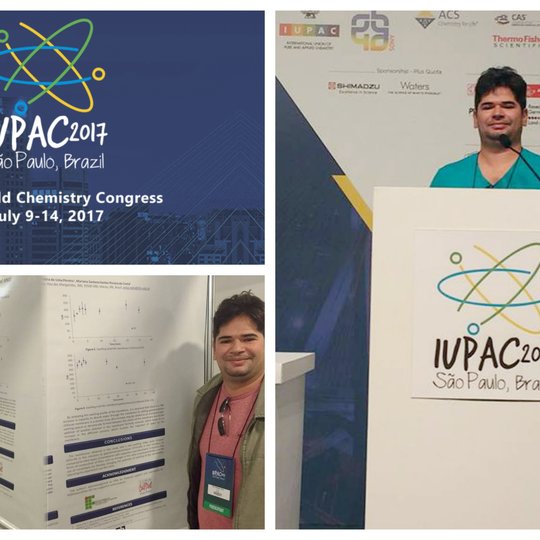 #33917 Professor do Campus Macau participa do 46º Congresso Mundial de Química