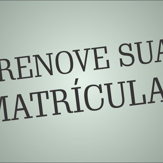 #33971 Renovação de Matrícula está disponível via suap