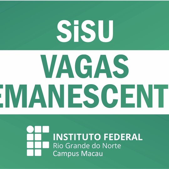 #34070 Publicada 2ª chamada para preencimento das vagas do SiSU