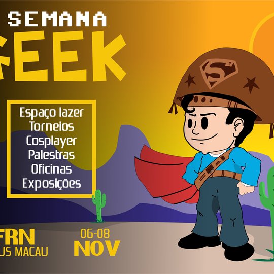 #34137 IFRN Campus Macau realiza a I Semana Geek