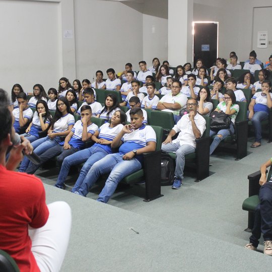 #34164 Campus Macau realiza evento de incentivo ao concurso 1 Minuto de IFRN