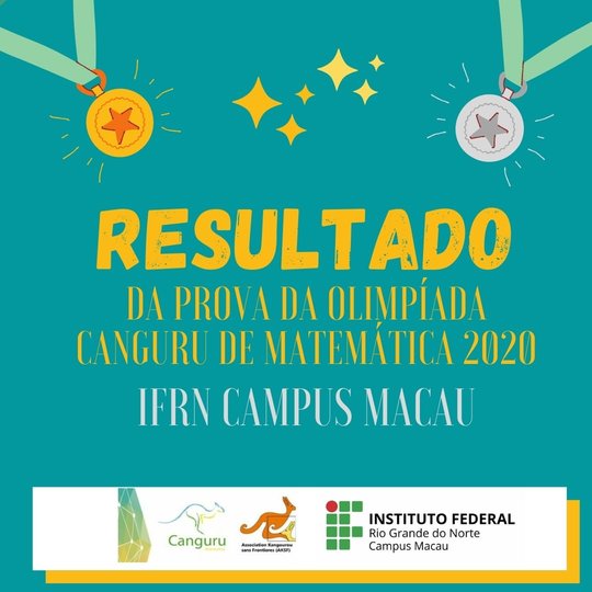 #34173 Resultado da Olimpíada Canguru de Matemática 2020 